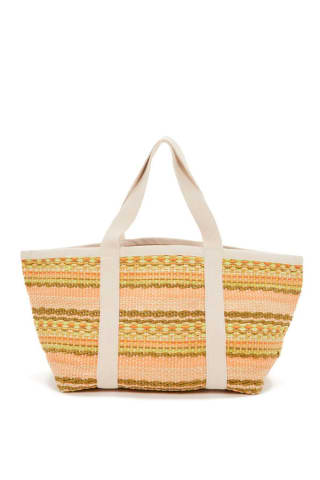 Capazo de playa tejido trenzado Abbacino por 25.99€