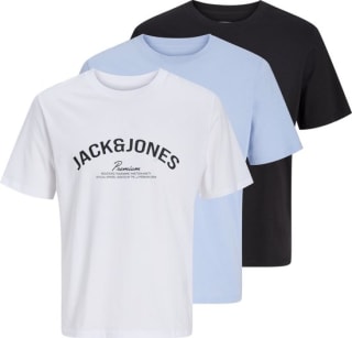 3-Pack Jack & Jones heren shirts voor €15 bij bol
