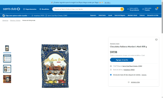 Chocolates Italianos 800g por $97 | Sam's Club