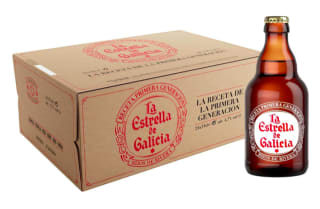 Cerveza Estrella Galicia Lager Premium Pack 24 Botellines 33 cl por 21,49€
