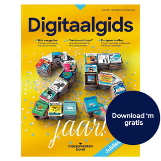 Gratis Digitaalgids 5 2026 bij Consumentenbond