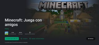 Minecraft por $40 | Google PlayStore