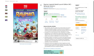 Rayman Legends Retold por $899 | Oferta Amazon