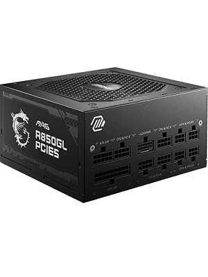 MSI MAG A850GL PCIE5 Modular Power Supply ATX 3.1 à 104,99€