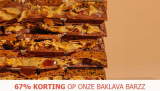 Barzz – Baklava voor €5 bij Chocoladebezorgd