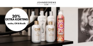 20% extra korting op CHI, Biosilk & amika bij John Beerens