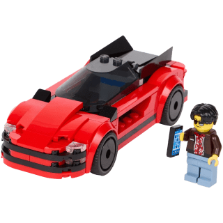LEGO City rode sportwagen 60448 voor €7,99 bij de Action