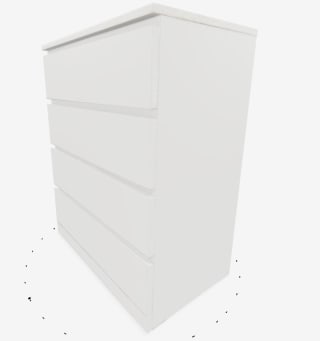 Commode 4 tiroirs - MALM au prix de 129€