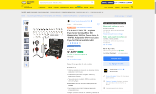 Kit Limpieza Inyectores AUTOOL C100 por $1,639 | Oferta Mercado Libre
