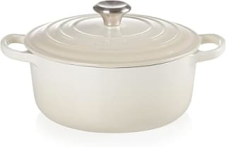 Le Creuset Signature Braadpan Meringue Rond 20 cm voor €107 bij Amazon