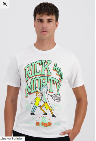 Camiseta de algodón Rick And Morty por 4.99€