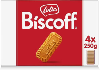 Lotus Biscoff Galletas 4x250g 1 kg por 8,78€