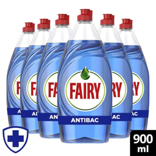 Fairy Anti-Bacterial Washing Up Liquid 6 x 900ml – Costco Value Pack Deal