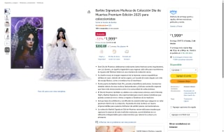 Barbie Signature Día de Muertos 2025 por $1,999 | Amazon
