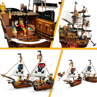 LEGO Creator Bâteau Pirate Mythique (31387) pour 63,99€ chez Carrefour