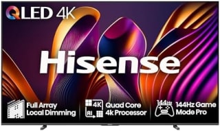 Hisense 100 Inch 144Hz 4K QLED Smart Gaming TV - Sold by Crampton And Moore FBA
