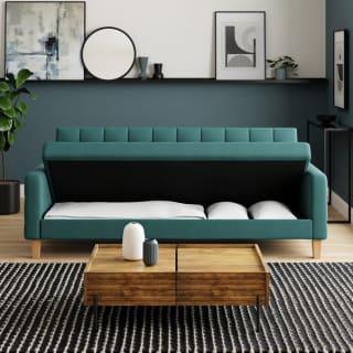 Harlow Flatweave 3 Seater Double Sofa Bed with Storage for £199.50 at Dunelm