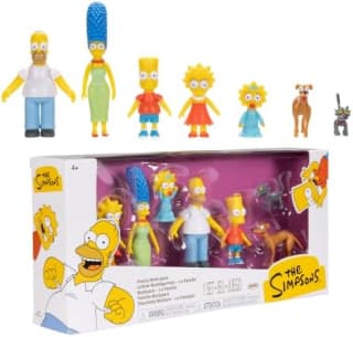 Pack familiar de figuras de Los Simpson (6,35 cm) por 12,81€ en Amazon
