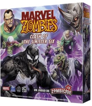 Juego de mesa Zombicide: Marvel Zombies (Clash of the Sinister Six) por 30€