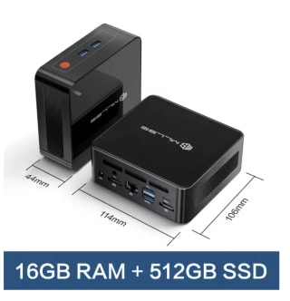 Mllse G1 Mini PC de trabajo con procesador AMD Ryzen 5 5500U por 179,67€