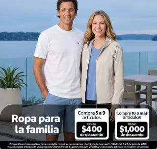 $1,000 de Descuento Comprando Ropa | Costco