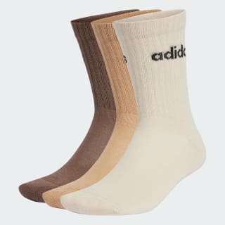 adidas Linear Crew Cushioned Socks (3 paar) voor €6,99 bij Amazon
