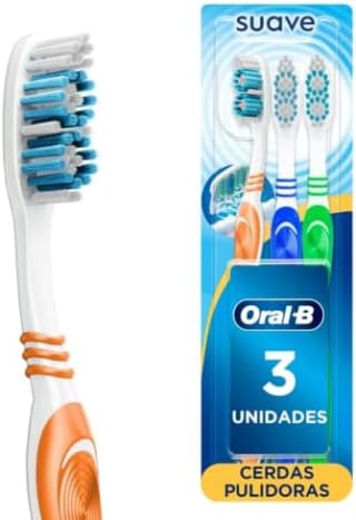 Oral-B Cepillo de Dientes Complete Cerdas Suaves (3 uds) por $33 en Amazon