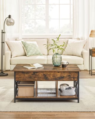 VASAGLE salontafel 60 x 100 (48-62 cm) voor €86,99 bij Songmics