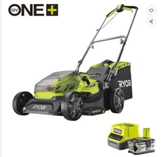 Tondeuse poussée 18V ONE+ RYOBI à 284,57€