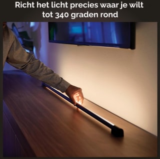 Philips Hue Play gradient light tube (125 cm) voor €135 bij Bol