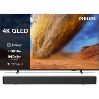 Philips 55PUS7810 4K UHD QLED 55" Smart TV + TAB4000 Barra sonido por 379€
