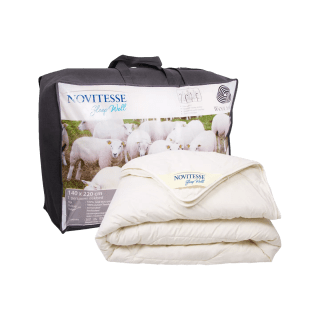 NOVITESSE Texelse wollen winterdekbed vanaf €44,99 bij Aldi