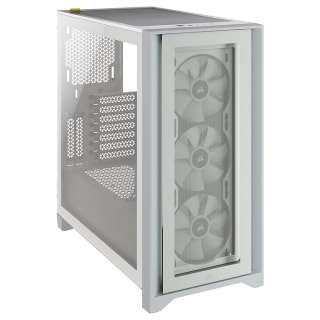Corsair iCUE 4000X RGB Cristal templado (Blanco) por 49,90€