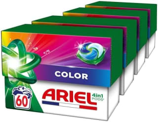 Ariel PODS 4en1 (60 capsules) à 13,25€ chez Amazon
