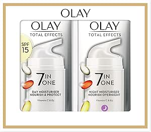 Olay Total Effects Moisturiser Day and Night Cream, 37ml
