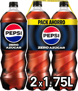 Pepsi zero (2 x 1,75 L) por solo 2,80€