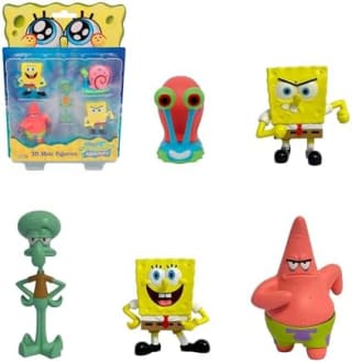Bizak Bob Esponja Pack 5 Figuras por 10,40€ en Amazon