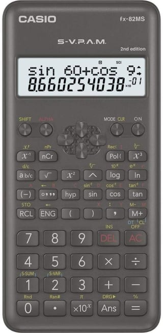 Casio FX-82MS-2-S-ET-B calculadora científica por 10,32€ en Amazon
