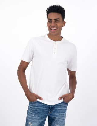 Playera Henley Blanco AE por $179 | Oferta Liverpool