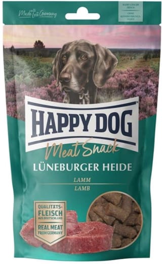 Happy Dog Vleessnack 10x75g Lüneburger Heide Lam voor €9,51 bij Bol