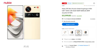Nubia Z70 Ultra 6.85'' 512GB por $12,999 | Oferta Walmart