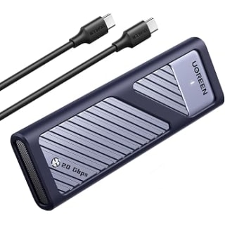UGREEN NVMe M.2 SSD-behuizing (USB 3.2 Gen 2, 10Gbps) voor €16,13 bij Amazon