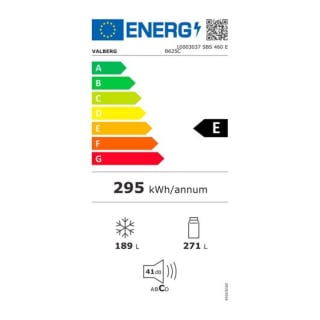 Réfrigérateur américain VALBERG SBS 460 E B625C à 379,96€