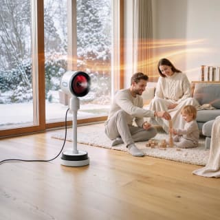 Hyundai 5-in-1 bladloze ventilatorkachel (HHA1262601) voor €79,95 bij Action