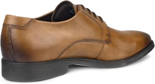 Ecco Melbourne leren veterschoenen cognacvoor €51,99 bij Amazon