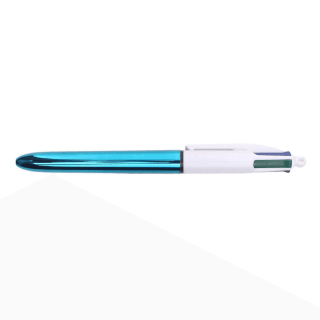 BIC 4 Couleurs Shine - stylo à bille 4 couleurs pour 0,99€ chez Bureau Vallée