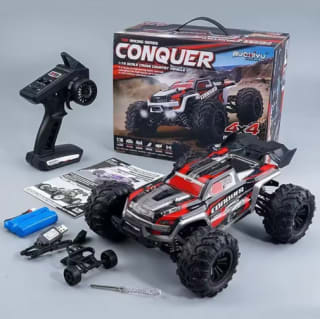 Voiture RC Électrique WLtoys 1:16 échelle grande voiture RC 50 km/h à 44,99€