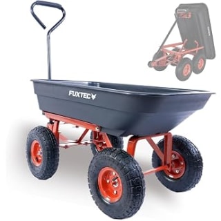 VEVOR GC-018A chariot de jardin basculant pour 57,06€ chez Amazon