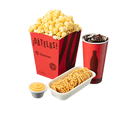 Cinemex Combo Nachos por $110 en Sumabeneficios
