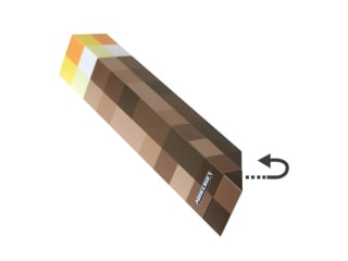 MINECRAFT lámpara antorcha LED por 12,99€ en Lidl